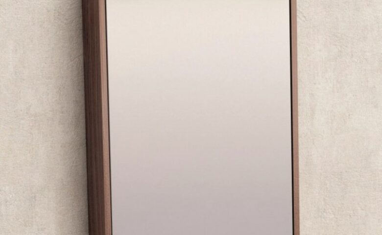 Огледален PVC шкаф за баня 51см ICMC 5018-70