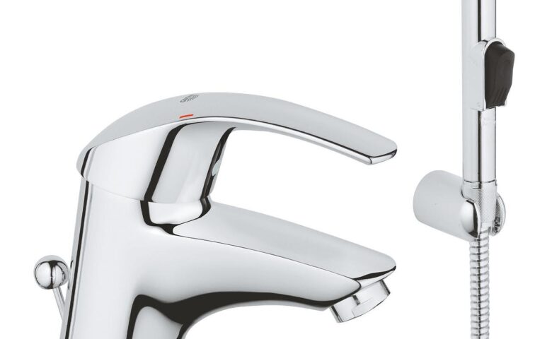 Комплект смесител с хигиенен душ EUROSMART GROHE 33446001