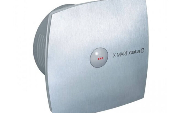 Вентилатор за баня Ката X-mart 10 Матик инокс л Ventilator za banya Cata X-MART MATIC inox Rosco