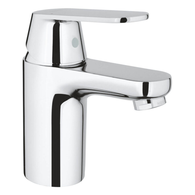 Смесител за умивалник S-размер GROHE EUROSMART COSMOPOLITAN 32824000, без изпразнител Mетална ръкохватка FastFixation. Производител: Grohe, Германия