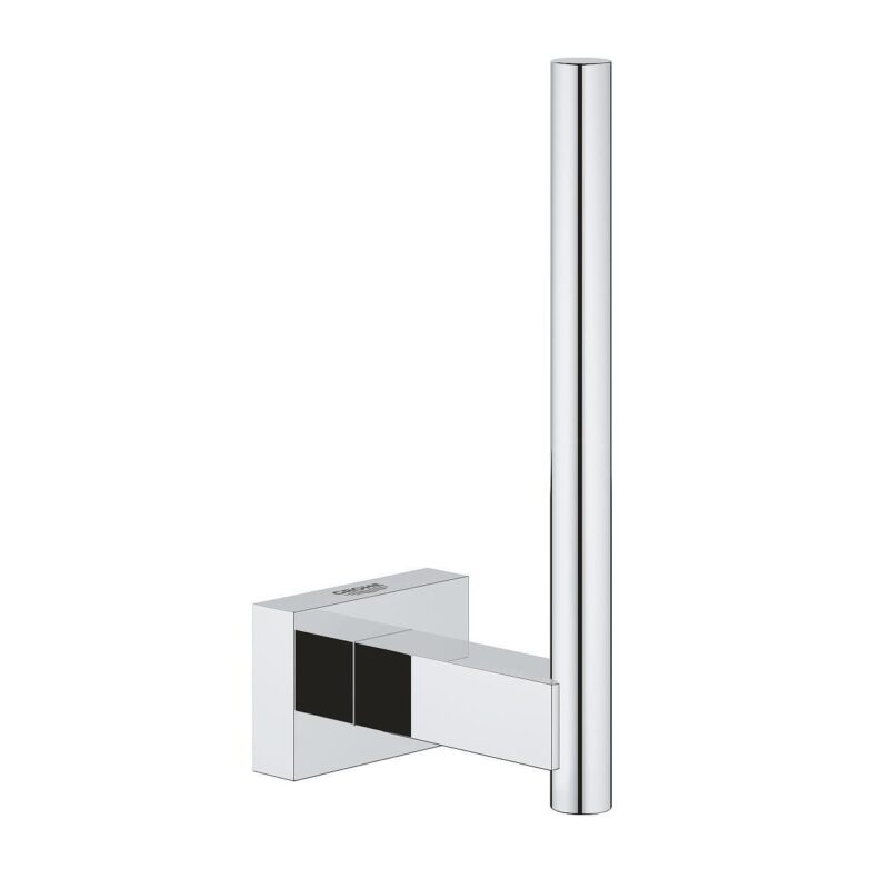 Купете поставка за тоалетна хартия GROHE Essentials Cube 40623001. Аксесоари за баня Grohe. GROHE StarLight хромирано покритие