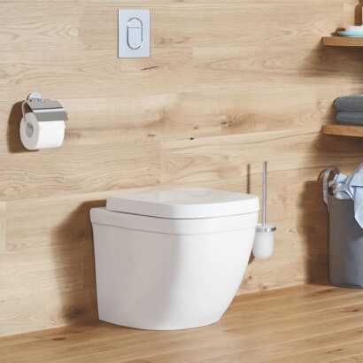 Стояща тоалетна чиния за стенен монтаж GROHE Euro Ceramic с PureGuard 3933900H