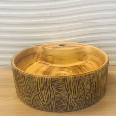 Дизайнерска мивка WOOD TRUNK