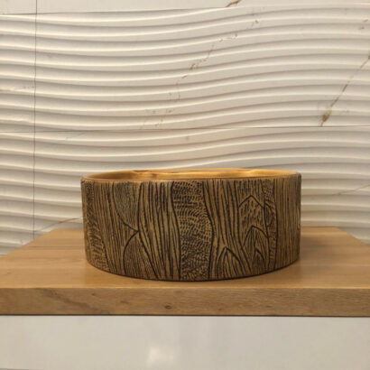 Дизайнерска мивка WOOD TRUNK