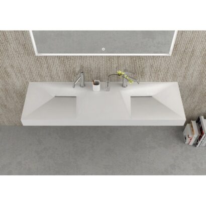 Двоен умивалник iStone Solid Surface ICB 15046