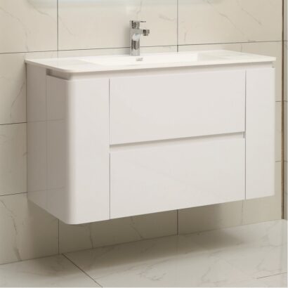 Конзолен PVC шкаф за баня 100см ICP 10046