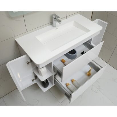 Конзолен PVC шкаф за баня 100см ICP 10046