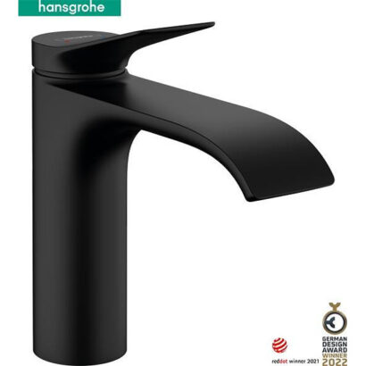 Смесител за умивалник VIVENIS черен мат 75020670 HANSGROHE