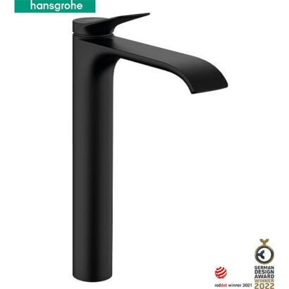 Висок смесител за умивалник VIVENIS черен мат 75040670 HANSGROHE