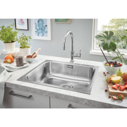 Кухненска мивка от неръждаема стомана 53.3x45.8см K200 GROHE 31719SD0