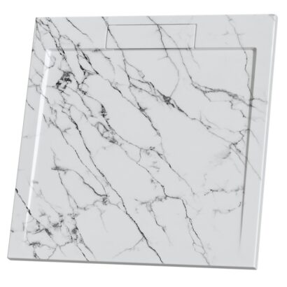 Поддушово корито 90x90 MARBLE TEXTURE ICST 9090MB-1