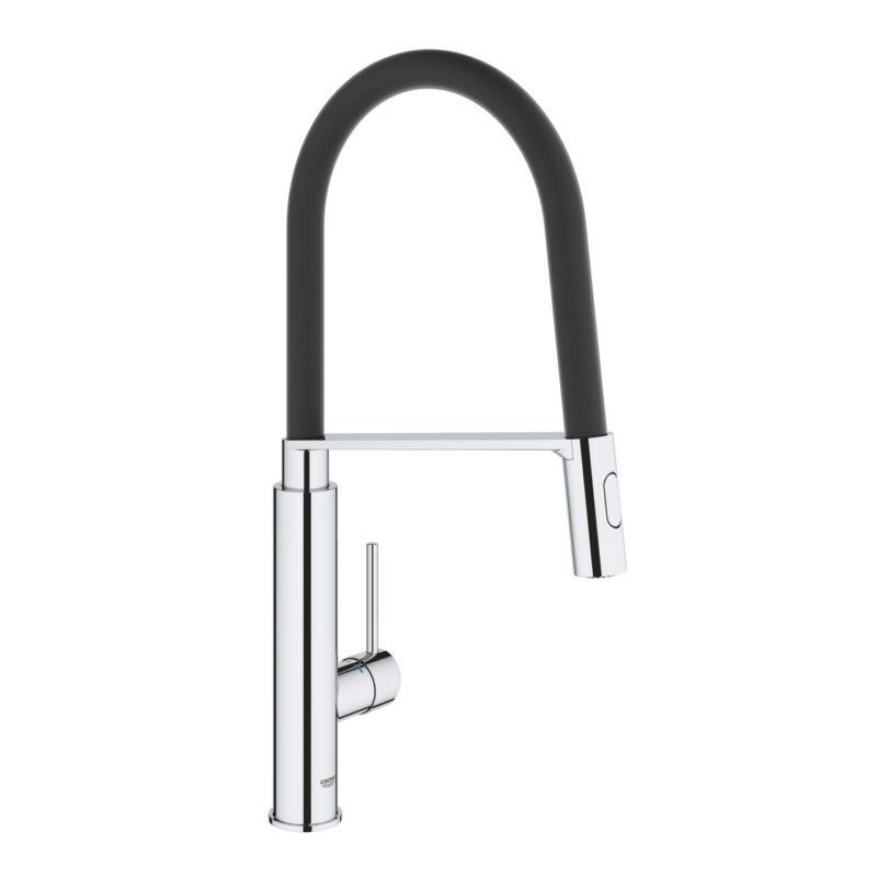 Кухненски смесител GROHE Concetto с гъвкав чучур GROHFlexx 31491000