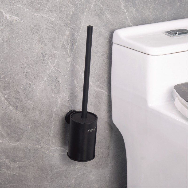 Четка за тоалетна чиния черен мат ICA 8138B | Rosco