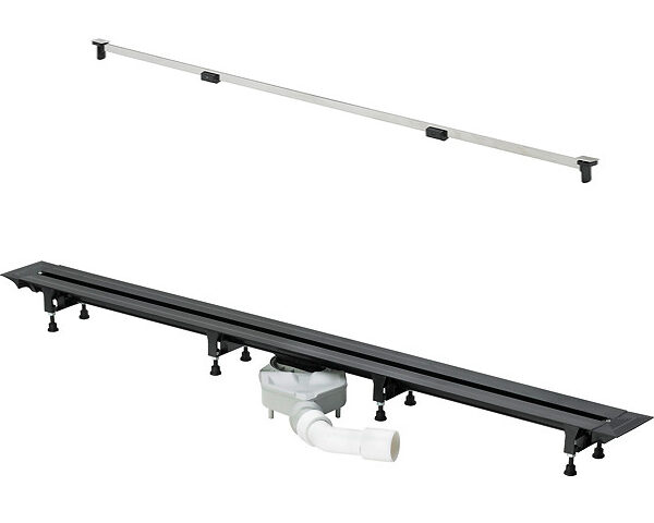 Линеен сифон 300-1200mm Advantix Vario VIEGA с матирана шина хром 721671+686291