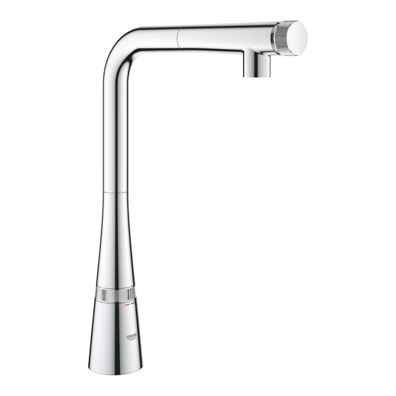 Кухненски смесител с издърпващ се душ GROHE Zedra SmartControl 31593002