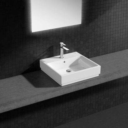 Умивалник върху плот 50x49 PureGuard GROHE Cube Ceramic 3947800H