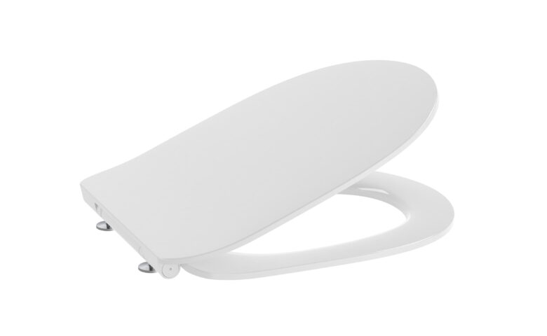 Тоалетна седалка със забавено падане The Gap Round SLIM ROCA A801D12003