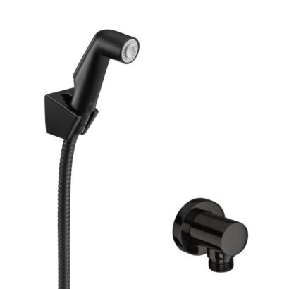 Комплект хигиенен душ с извод за вода BE FRESH Brushed Titanium Black ROCA A5B9130NM0