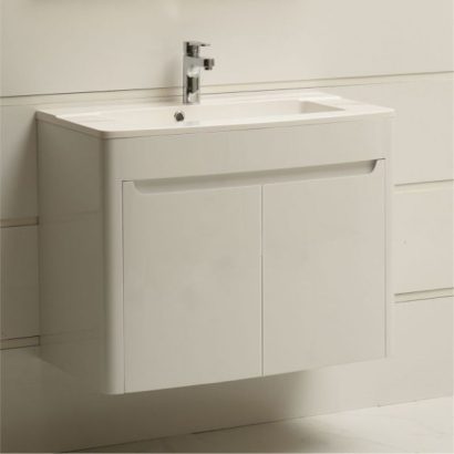 Конзолен PVC шкаф за баня 85см ICP 6249 + 8562 2