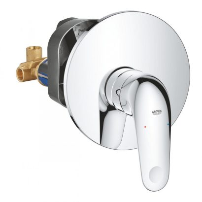 Стенен смесител с тяло за вграждане GROHE Euroeco 32742001