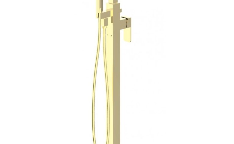 Месингов златен смесител за вана ICL 8215GOLD