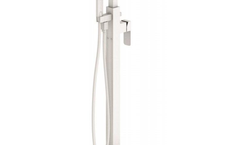 Месингов бял смесител за вана ICL 8215W