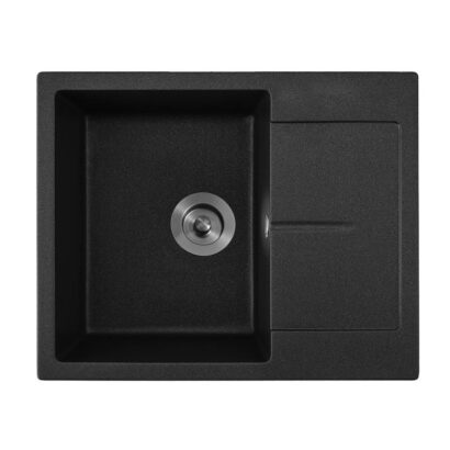 Гранитна кухненска мивка 62x50см ICGS 8220 BLACK