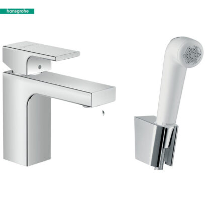 Смесител за умивалник с интимен душ HANSGROHE Vernis Blend 71216000 HANSGROHE