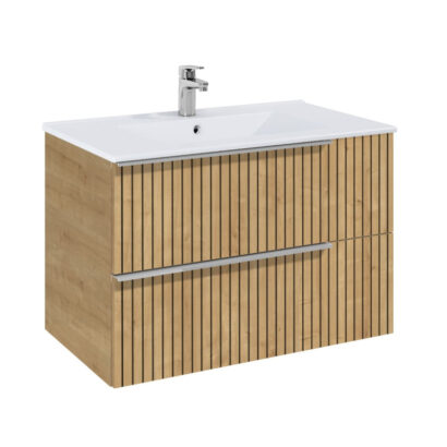 Конзолен шкаф за баня 81.Зсм ROCA Elegant plus Light Oak Structure A852019574
