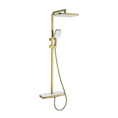 Термостатна душ система 6703BRUSH GOLD