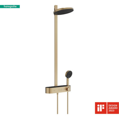 Термостатна душ система цвят бронз HANSGROHE Pulsify S 260 24240140