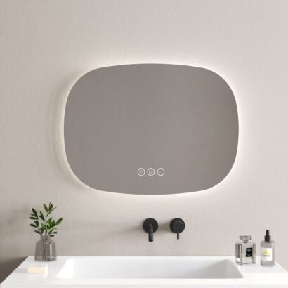 Огледало за баня с LED осветление 80x60 EFISION LED 1958
