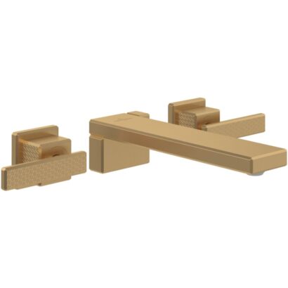 Дизайнерски стенен смесител за вграждане, за умивалник TVW12600400076 Brushed Gold Mettlach Villeroy & Boch