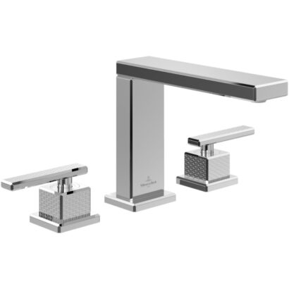 Дизайнерски смесител за умивалник с три отвора TVW12600200061 Mettlach Villeroy & Boch