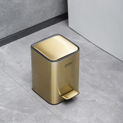 Тоалетно кошче матирано злато 3л FR LINE 8463GOLD