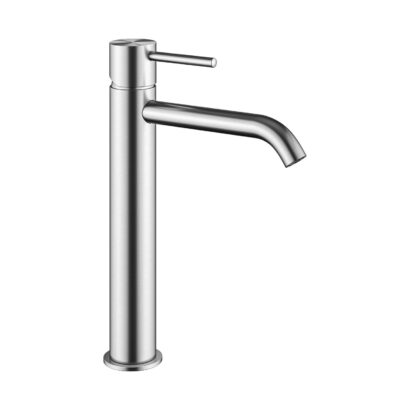 Висок смесител за умивалник S2058-1 BRUSHED STEEL ETERNITY 316 KARAG
