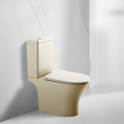 Моноблок бежов мат със задно оттичане 7937P BEIGE NEW