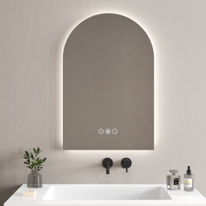 Огледало за баня с LED oсветление 60x90 FAUSTO LED 1963