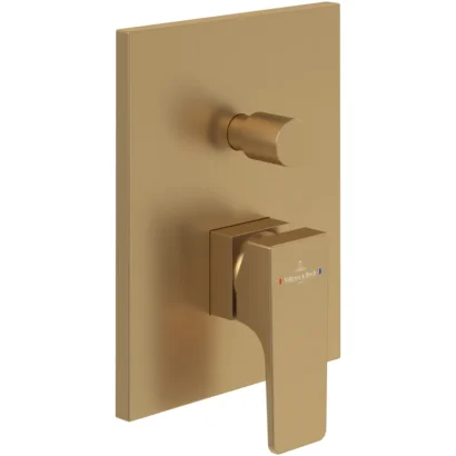 Дизайнерски смесител за вана и душ Architectura Square TVS12500300076 Villeroy & Boch