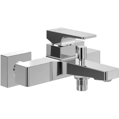 Дизайнерски смесител за вана и душ Architectura Square TVT12500100061 Villeroy & Boch