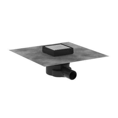 Подов сифон RainDrain Point с плътна решетка или за вграждане на плочка 56247800 HANSGROHE