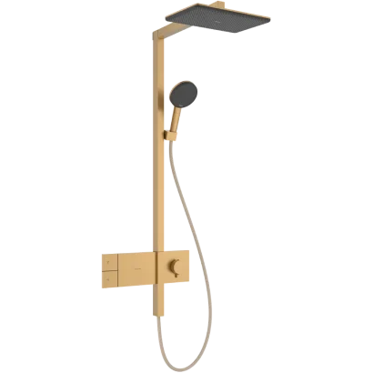 Термостатна душ система матиран бронз Raindance Alive Select Q 24580140 Hansgrohe