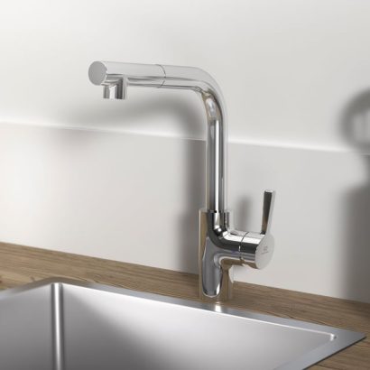 Смесител за кухня с издърпващ се чучур Ceralife BE243AA Ideal Standard