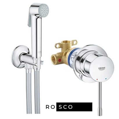 Хигиенен душ комплект за вграждане GROHE Essence 26358000 + 29197000