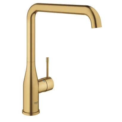 Кухненски смесител с L-чучур Brushed cool sunrise GROHE Essence 30269GN0