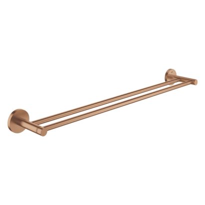 Двойна поставка за хавлии 60см GROHE Essentials Brushed warm sunset 40802DL1