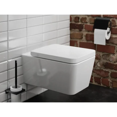 Конзолна тоалетна чиния 54см EluPura Q AquaFall Flush 62022450 Hansgrohe