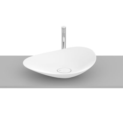 Дизайнерски умивалник за плот 62.5x38.5 x18.5 ROCA Ohtake Fineceramic A327A1P620