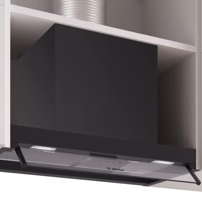 Аспиратор за вграждане, черен BOSCH DBB65CC60