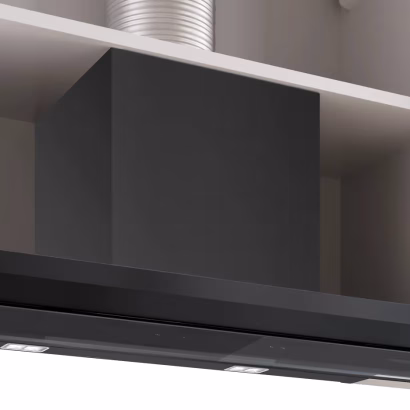 Аспиратор за вграждане, черен BOSCH DBB87DP60